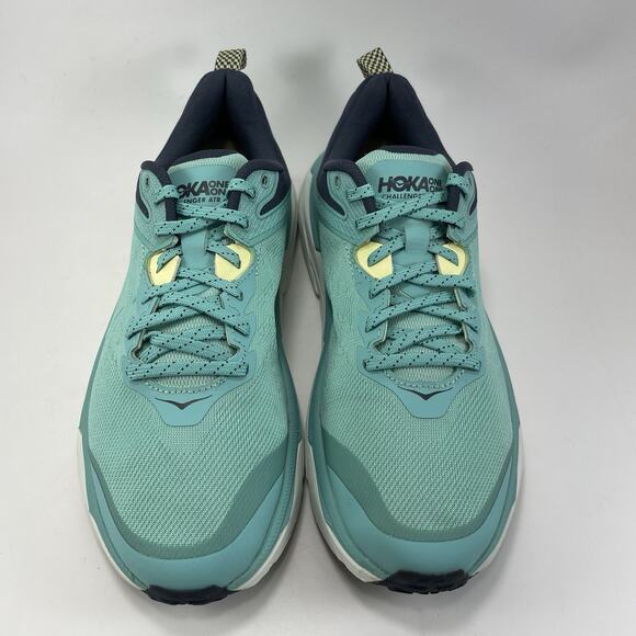 Hoka One One Challenger ATR 6 Trail Running Shoes Womens Size 9 B Blue Green - Picture 9 of 10